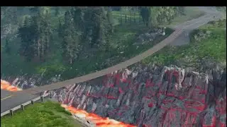 Car vs Suspension Bridge &ndash; Ultimate Destruction Test | BeamNG.drive