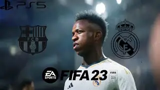 FC Barcelona vs Real Madrid | Fifa 23 | El Classico | 4K