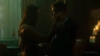 jim gordon and sofia falcone kiss | gotham s04e04
