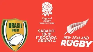 BRASIL x NOVA ZEL&Acirc;NDIA/1&deg; Rodada G.A Copa do Mundo de Rugby 2026.