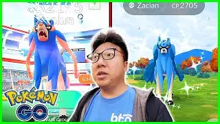 10 Zacian Raids with Shiny Zacian Caught in Gothenburg, Sweden! - Pokemon GO