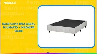 Base Cama Box Casal Plumatex 37x138x188cm - Magnum Maxx