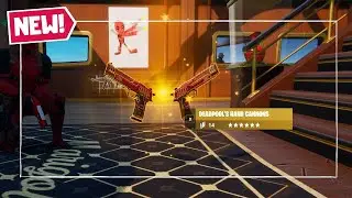 Fortnite - How to get Deadpool's hand cannons