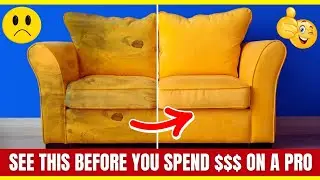 Как легко почистить диван из микрофибры?
