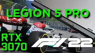 F1 22 RTX 3070 + 5800H Benchmark 1440P