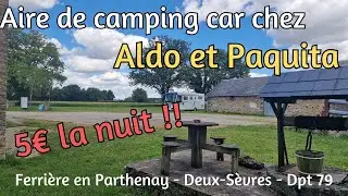 L'aire de camping car 