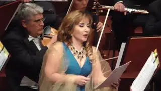 Elena Mosuc - FLAVIO MOTALLA - Canzonetta for soprano and orchestra, Frankfurt 1.12.2017