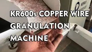 KR600s Copper wire granulation machine