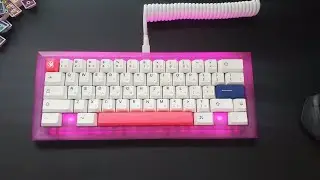 Jelly60 + Cobalts from PrimeKB -  Typing ASMR Sound Test
