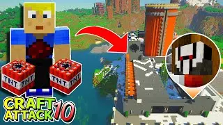 TODESFALLE! RACHE mit CHAOS und ZERSTÖRUNG! - Minecraft Craft Attack 10 #72