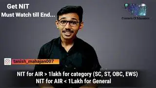 JOSAA Counselling2020 Tips | JEE main 2020 | Best Guidance || Low rank No worry get into NIT