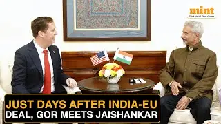 Jaishankar Meets US Envoy Sergio Gor Ahead of US Visit