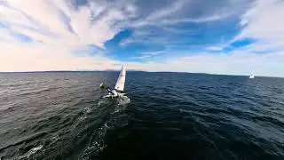 Ben's first time sailing an RS Aero PSSC 2025