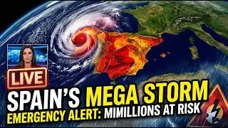 ⚠️ Emergencia meteorol&oacute;gica en Espa&ntilde;a: AEMET emite alertas rojas por temporal intenso