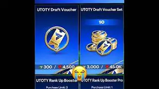 UTOTY Drafts 😭 #fcmobile
