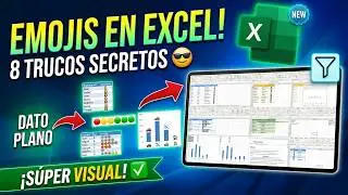 8 Trucos con EMOJIS en Excel 😎 que no conocías