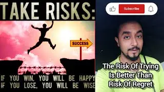 TAKE RISKS, FALL FORWARD. Never Fear FAILURE. Take The Leap