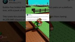 ROBLOX BROKES STEAM RECORD #shorts  #roblox