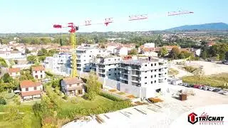 MOIRANS (38) - Avanc&eacute;e des travaux Le Mail