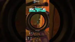 New *Best* No Recoil Settings!