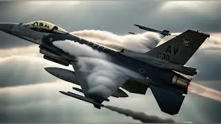 F-16 Fighting Falcon in Full Action | Speed, Power & Precision ✈️🔥