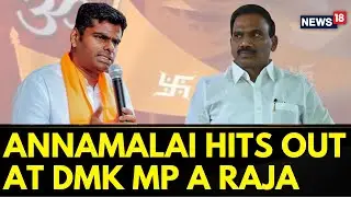 Amid Sanatan Dharma Row Tamil Nadu BJP Chief K Annamalai Takes on DMK MP A Raja | Politics | News18