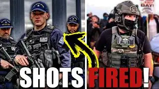 &laquo;Мы НЕНАВИДИМ военных!&raquo; Протест на базе перерос в НАСИЛИЕ?! 🤯🔥