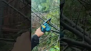 Mini Electric Chainsaw: Can It Compete? #saker #sakerchainsaw