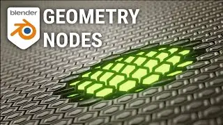 Create this Amazing SCI-FI Animation (Geo Nodes) in just 5 minutes with Blender 3D | Eevee renders