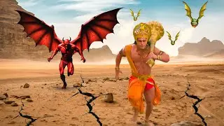 क्यों एक राक्षस ने अपने सेना के साथ किया हनुमान का पीछा ? | Hanuman Bhakti Serial |#bhakti