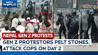 Nepal Protests Today | Protestors Clash With Cops On Day 2, Set PM, President's Houses On Fire