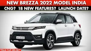 Brezza 2022 - New Interiors, CNG, Premium Features | Launch Next Month ?