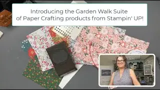 Stampin' UP! 2023 Holiday Mini Catalog Product Suite review - Garden Wak