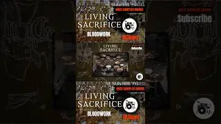 Living Sacrifice -  Bloodwork (DRUM TRACK) 🥁#livingsacrifice #bloodwork #cover #drum #groovemetal