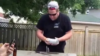 EPIC BEER CHUG ***Watch this****