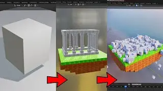 blender tutorial Minecraft 1 || itx narayan