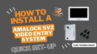 How to install an Amalock SV2 video entry system #setup #securityproducts  #security #installation