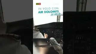 In volo sull&rsquo;ATR 72-500 di Air Dolomiti in atterraggio a EDDM/MUC #cockpitview