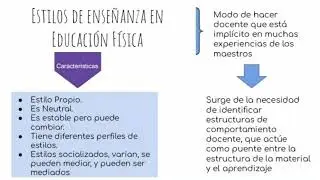 Estilos de enseñanza- Didáctica de la Educación Fisica
