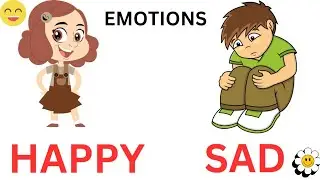 Basic Emotions Video For Kids| Feeling Happy | Sad | Shy| Cry| Scared| Laugh| #kidsvideo #trending