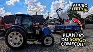 ESSE É O ADUBO QUE VAMOS PLANTAR O SORGO SAFRINHA - É DIFERENCIADO
