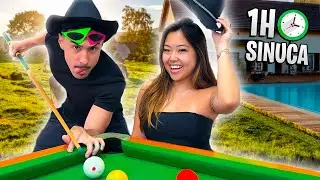 24 HORAS JOGANDO SINUCA NO HOTEL FAZENDA