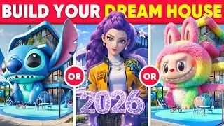 Would You Rather - Build Your 2026 Premium Dream House 🏡🌈👑✨ Daily Quiz