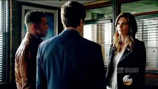 Castle 8x22  Beckett Tells Esposito and Ryan About LokSat &ldquo;Crossfire&rdquo; Series Finale