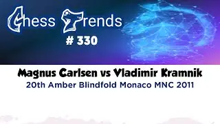 Magnus Carlsen vs Vladimir Kramnik. 20th Amber Blindfold Monaco (MNC) 2011.