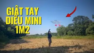 Thả Diều Song Vân Mini 1Mét2 Cùng Sáo Đơn D21 Của Huân Nguyễn Kêu Cực Êm | Nam Kite HiHi