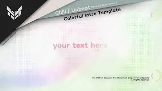 [CM3] - Colorful 2D Intro Template | Panzoid