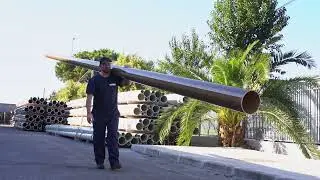 SILTI SUD SPA - FRP poles (Fiberglass poles)