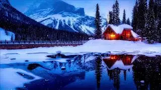 Winter Snowfall - Relaxing Music for Sleep, Study, and Meditation