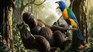 🌞🪥 Bigfoot And Yeti&rsquo;s Morning Routine | Forest Life, Fuzzy Chaos!